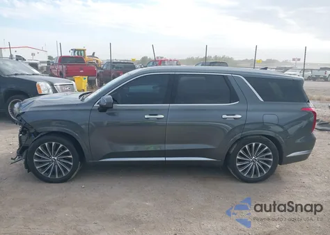 2023 Hyundai Palisade Calligraphy from USA, damaged, VIN KM8R7DGE6PU545422